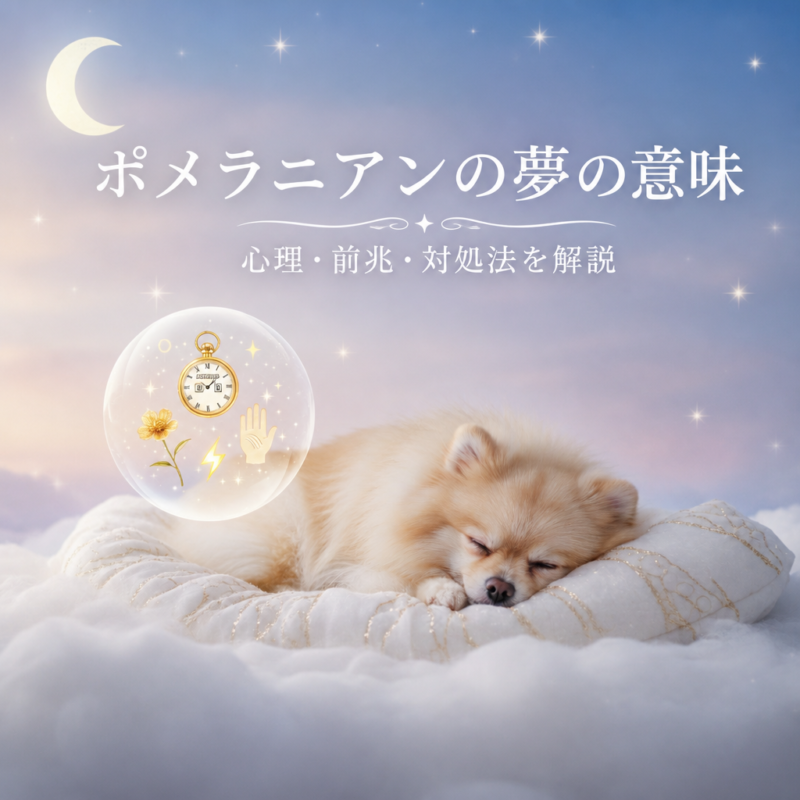 ポメラニアンの夢占い｜心理・前兆・前触れと対策を解説
