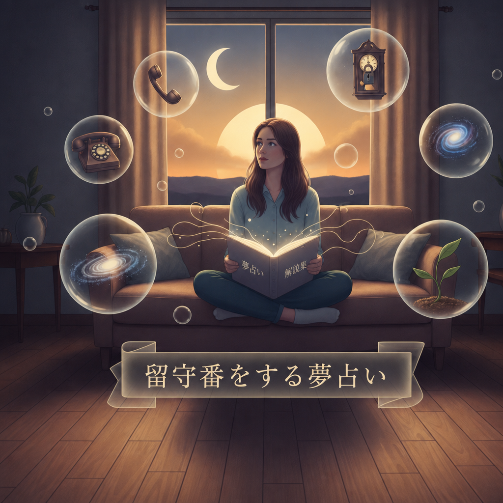 留守番をする夢占い
