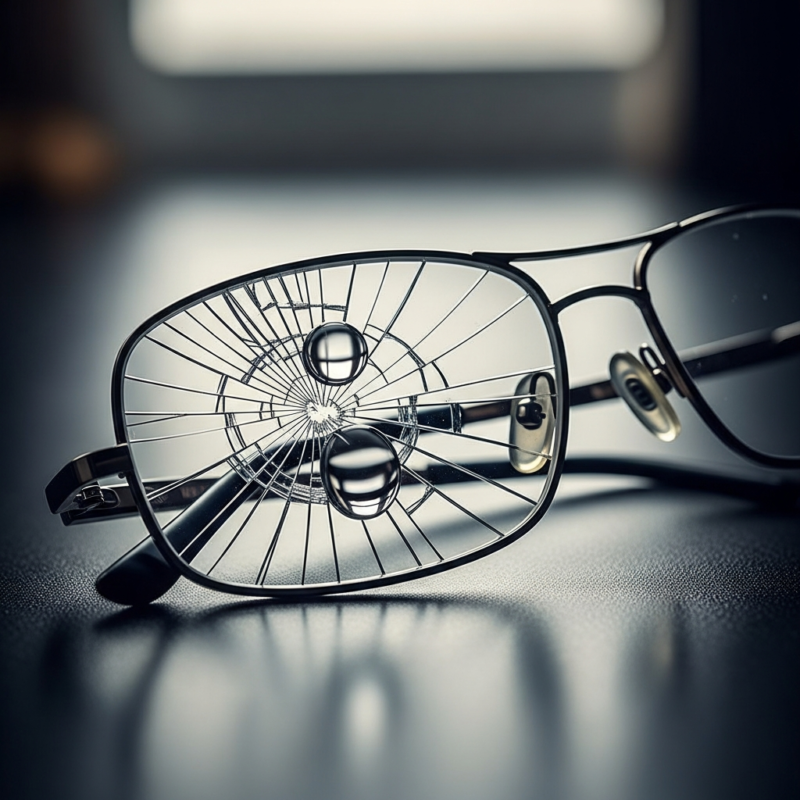 夢占い.めがね illustration for 【夢占い】めがねが壊れる夢は不吉な前兆?予知夢?意味を解説