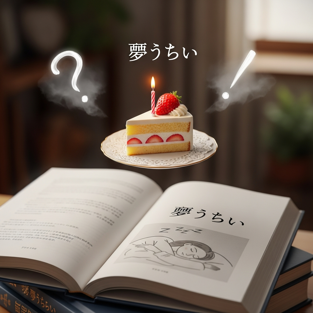 ケーキの夢 illustration