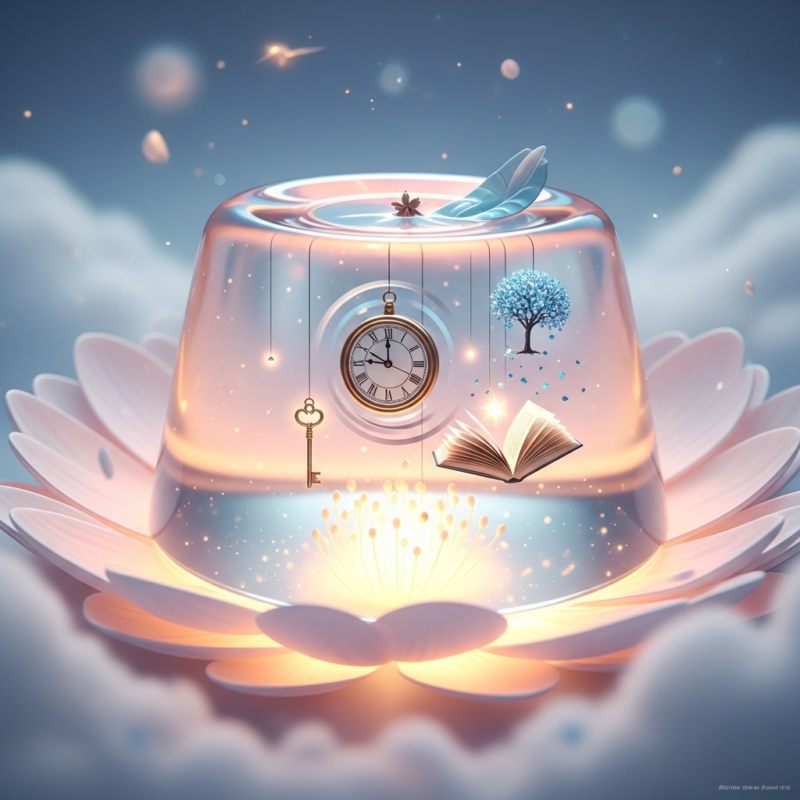 Illustration of ゼリーの夢占い|なぜ見る?意味や前兆を解説