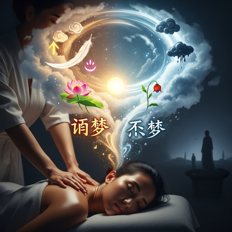 Illustration of マッサージの夢は吉夢?凶夢?夢が示す心理状況と対策