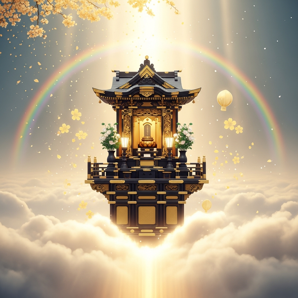 Illustration of 仏壇の夢は幸運の前兆？夢占いが示す意味と心理