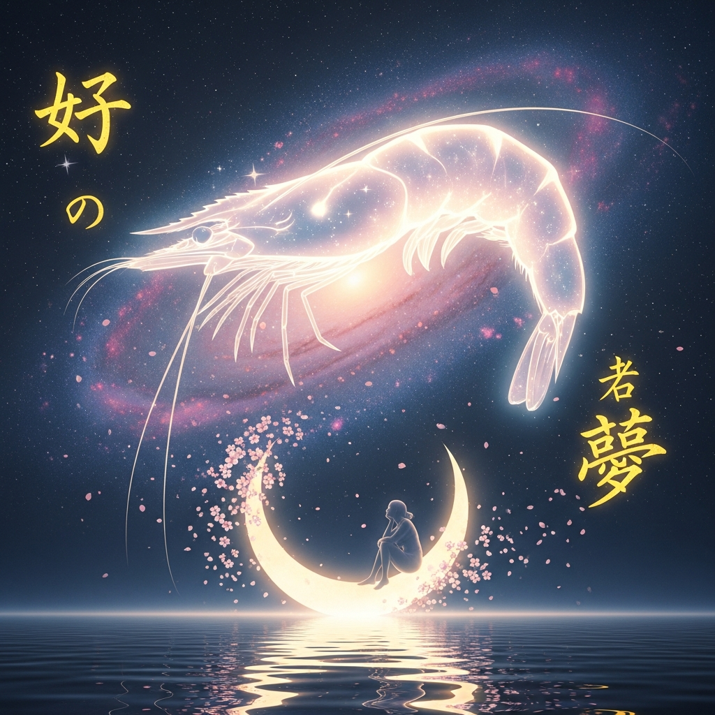 Illustration of 海老の夢は幸運のサイン？夢が示す意味とあなたの心理