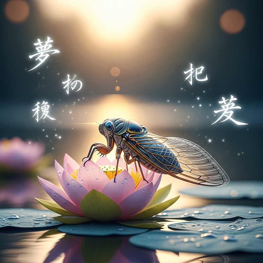 Illustration of 蝉の夢は幸運の前兆？夢占いが教える重要な意味