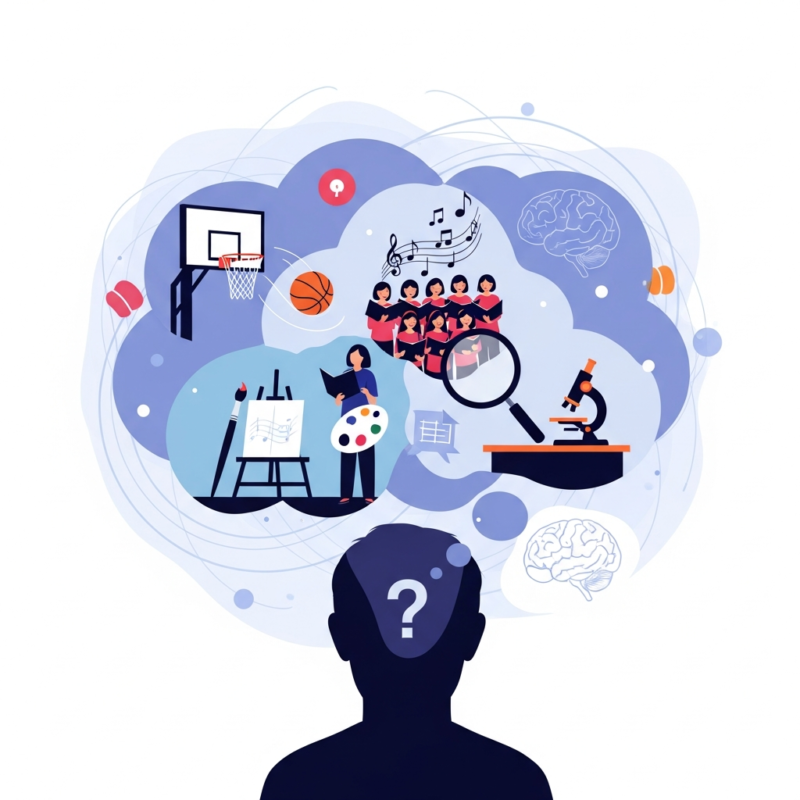 Illustration of 部活動の夢が示す前兆・心理状況【夢占い】